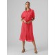рокля,дамски,поли,и,рокли,vero,moda,iris,short,sleeve,midi,dress,red,(cayenne)