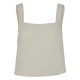 тениска,дамски,тениски,vero,moda,kita,sleeveless,t,shirt,silver,lining,(beige)
