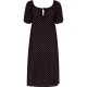 рокля,дамски,поли,и,рокли,protest,bente,short,sleeve,long,dress,true,black