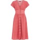 рокля,дамски,поли,и,рокли,protest,gilly,short,sleeve,midi,dress,smooth,pink,(pink)