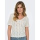 тениска,дамски,тениски,only,becca,life,short,sleeve,v,neck,t,shirt,white,(cloud,dancer)