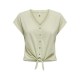 тениска,дамски,тениски,only,cannes,short,sleeve,v,neck,t,shirt,green,(subtle,green,stripes,cloud,dancer,+,silver)