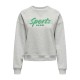 блуза,дамски,блузи,only,diana,sweatshirt,light,grey,melange,print,sport,(grey)
