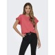 тениска,дамски,тениски,only,iris,short,sleeve,t,shirt,pink,(rose,of,sharon)