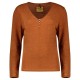 тениска,дамски,тениски,only,lia,long,sleeve,v,neck,t,shirt,brown,(argan,oil,detail,melange)