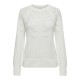 блуза,дамски,пуловери,дамски,плетени,дрехи,only,mikani,sweater,white,(cloud,dancer)