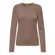 блуза,дамски,пуловери,дамски,плетени,дрехи,only,nanna,sweater,brown,(caribou)