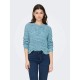 блуза,дамски,пуловери,дамски,плетени,дрехи,only,nina,sweater,blue,(mist,green,detail,multi,twist)