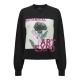 блуза,дамски,блузи,only,pixas,sweatshirt,pink,(black,print,expo)