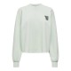 блуза,дамски,блузи,only,pixas,sweatshirt,subtle,green,print,floristic,(white)