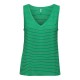 тениска,дамски,тениски,only,steffi,life,sleeveless,t,shirt,green,(deep,mint,stripes,pale,gold,glitter)