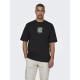 тениска,мъжки,тениски,only,&,sons,kenny,rlx,text,short,sleeve,t,shirt,black