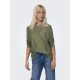 тениска,дамски,тениски,jdy,bente,long,sleeve,t,shirt,green,(deep,lichen,green,detail,melange)