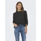 тениска,дамски,тениски,jdy,new,behave,3,4,sleeve,t,shirt,dark,grey,melange,(black)