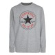 детска,тениска,мъжки,тениски,дамски,тениски,converse,kids,chuck,patch,long,sleeve,t,shirt,grey,(dk,grey,heather)