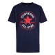 детска,тениска,мъжки,тениски,дамски,тениски,converse,kids,chuck,patch,short,sleeve,t,shirt,blue,(obsidian,enamel,red)