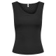 тениска,дамски,тениски,only,clare,sleeveless,t,shirt,black,(black)