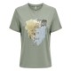 тениска,дамски,тениски,only,free,life,short,sleeve,t,shirt,lily,pad,print,stay,true,(green)