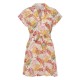 рокля,дамски,поли,и,рокли,only,laure,fr,short,sleeve,short,dress,orange,(cloud,dancer,aop,multi,leaf)