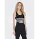 тениска,дамски,тениски,only,lill,sl,sleeveless,t,shirt,black,(black,stripes,cloud,dancer)