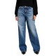 дънки,дамски,панталони,lee,rider,loose,fit,jeans,blue,(blue,flame)