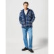 мъжки,якета,wrangler,casey,reversible,overshirt,blue