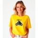 тениска,дамски,тениски,kruskis,classic,short,sleeve,t,shirt,yellow,(yellow)