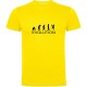 тениска,мъжки,тениски,kruskis,evolution,padel,short,sleeve,t,shirt,yellow
