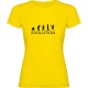 тениска,дамски,тениски,kruskis,evolution,padel,short,sleeve,t,shirt,yellow