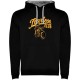суичър,мъжки,пуловери,kruskis,fearless,club,bicolor,hoodie,black,grey,(black)