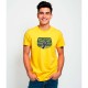 тениска,мъжки,тениски,kruskis,motocross,racer,short,sleeve,t,shirt,yellow,(yellow)