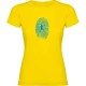 тениска,дамски,тениски,kruskis,padel,fingerprint,short,sleeve,t,shirt,yellow