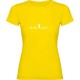 тениска,дамски,тениски,kruskis,padel,heartbeat,short,sleeve,t,shirt,yellow