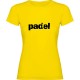 тениска,дамски,тениски,kruskis,word,padel,short,sleeve,t,shirt,yellow,(yellow)