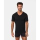 мъжко,бельо,abanderado,short,sleeve,v,neck,base,layer,grey,(black)