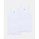 мъжко,бельо,abanderado,sleeveless,base,layer,2,units,white,(white)