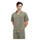 риза,с,къс,ръкав,мъжки,ризи,lee,knit,camp,short,sleeve,shirt,olive,grove,(green)