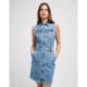 рокля,дамски,поли,и,рокли,lee,unionall,sleeveless,short,dress,blue