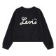 блуза,детски,блузи,levi´s,®,mixed,textures,crew,sweatshirt,black,(jet,black)
