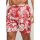 бански,гащета,мъжки,бански,костюми,superdry,hawaiian,print,17´´,swimming,shorts,red