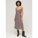 потник,дамски,поли,и,рокли,superdry,print,button,cami,sleeveless,midi,dress,pink