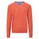блуза,мъжки,пуловери,fynch,hatton,1413211,v,neck,sweater,orient,red,(orange)