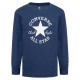 детска,тениска,мъжки,тениски,дамски,тениски,converse,kids,essentials,dctp,long,sleeve,t,shirt,blue,(converse,navy)