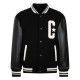 детско,яке,мъжки,якета,дамски,якета,и,палта,converse,kids,varsity,jacket,black,(black)