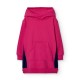 рокля,дамски,поли,и,рокли,boboli,fleece,combined,long,sleeve,dress,pink,(magenta)