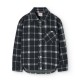 карирана,риза,дамски,ризи,мъжки,ризи,boboli,knit,check,long,sleeve,shirt,black,(checks)