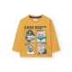 тениска,мъжки,тениски,дамски,тениски,boboli,knit,long,sleeve,t,shirt,yellow,(mustard)