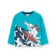 тениска,мъжки,тениски,дамски,тениски,boboli,knit,long,sleeve,t,shirt,blue,(turquoise)