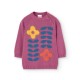 рокля,дамски,поли,и,рокли,boboli,knitwear,long,sleeve,dress,pink,(grape)