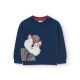 блуза,мъжки,пуловери,дамски,пуловери,boboli,knitwear,sweater,blue,(navy)